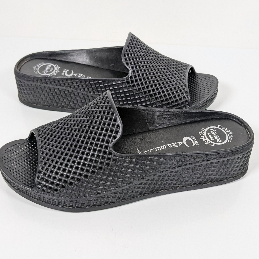 Jeffrey Campbell Fling 2 slide sandal 5.5